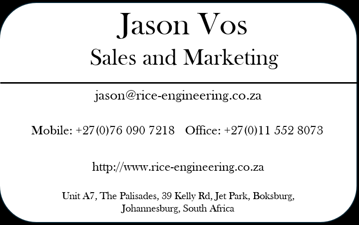 Jason Vos - Sales and Marketing