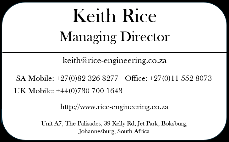 Keith Rice - Managing Director
